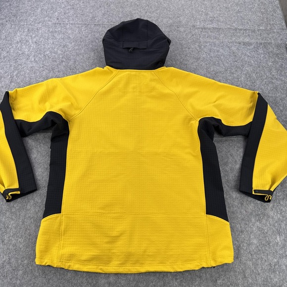 Artilect VaporLayer Jacket Mens XL Yellow Black M-Intersect Doubleweave Hooded - Picture 15 of 16